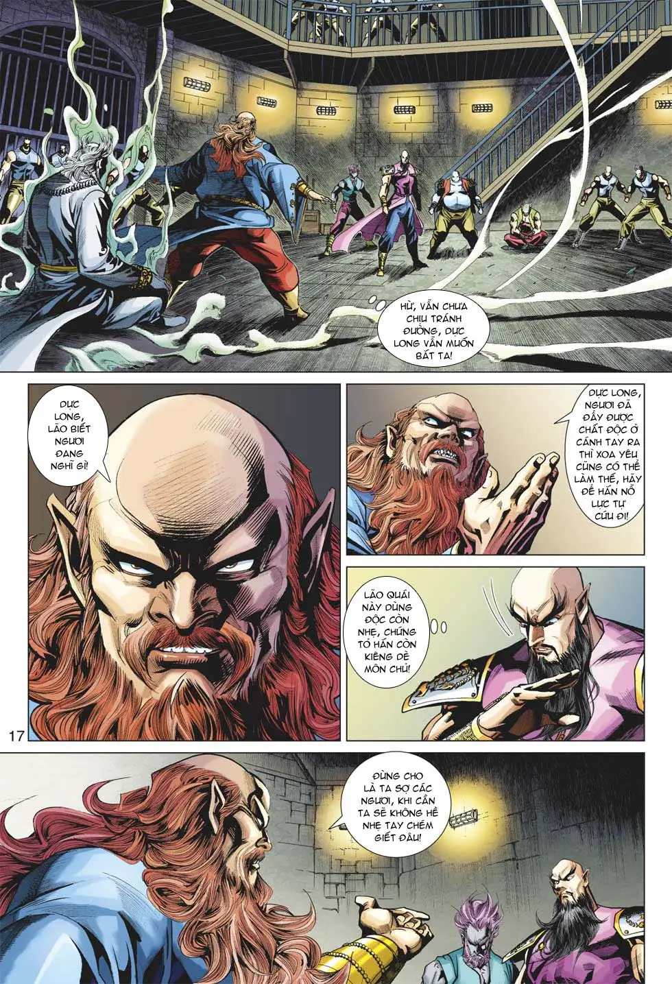 Truyện Tranh Tân Tác Long Hổ Môn trang 4