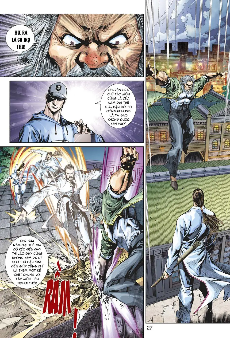 Truyện Tranh Tân Tác Long Hổ Môn trang 4