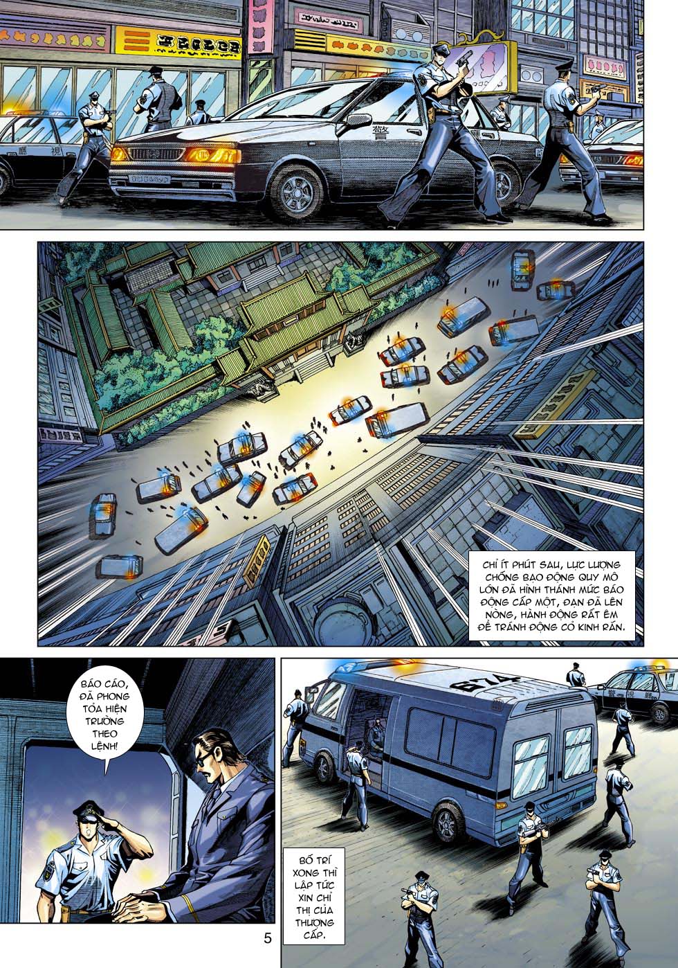 Truyện Tranh Tân Tác Long Hổ Môn trang 4