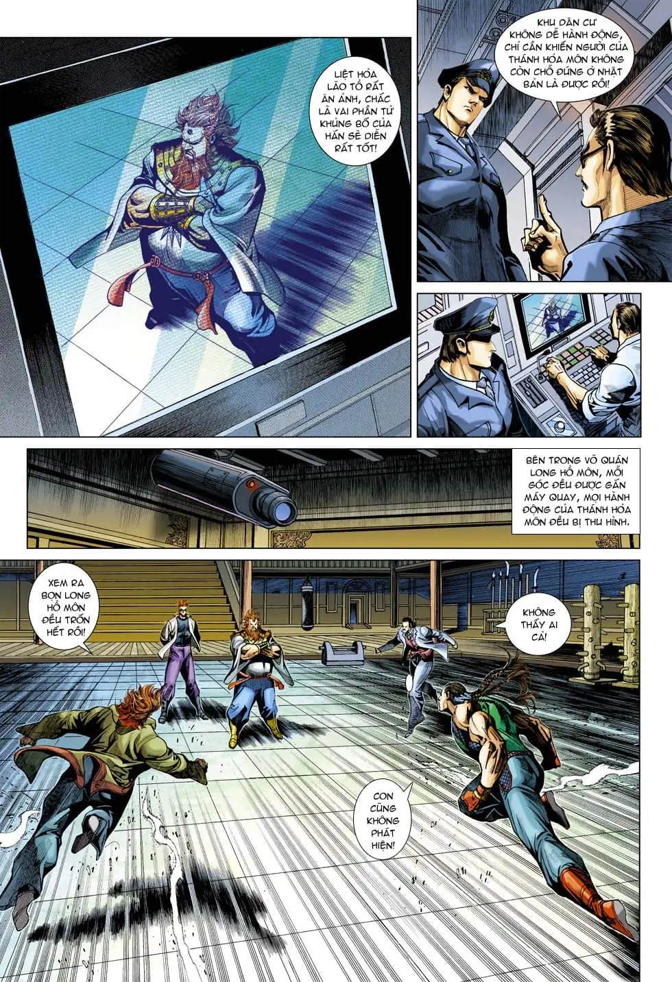 Truyện Tranh Tân Tác Long Hổ Môn trang 4