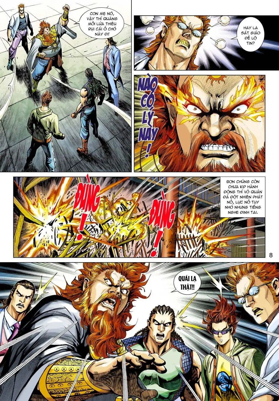Truyện Tranh Tân Tác Long Hổ Môn trang 4