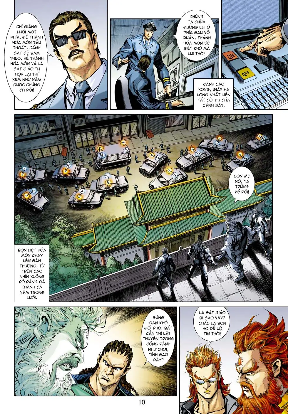 Truyện Tranh Tân Tác Long Hổ Môn trang 4