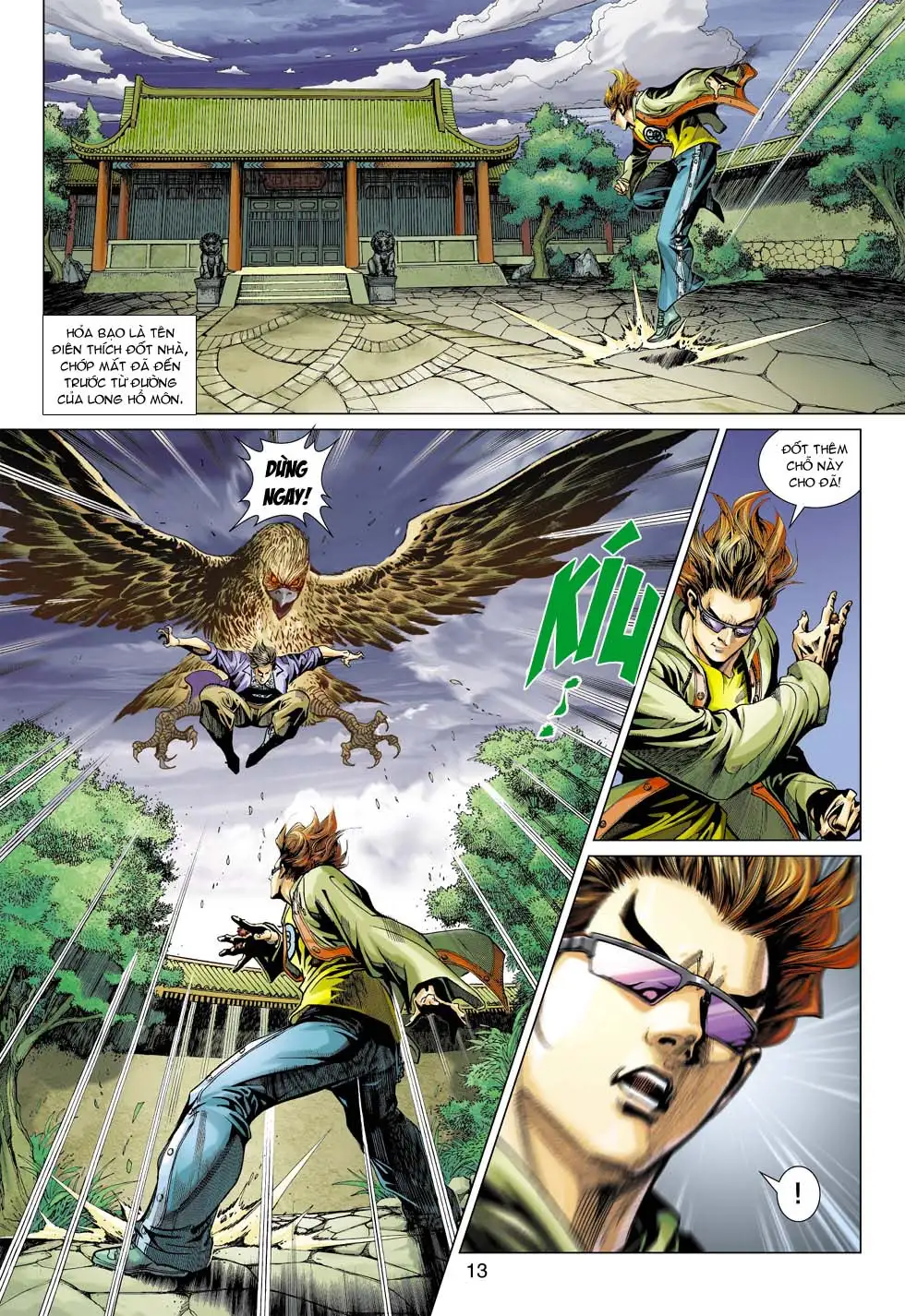 Truyện Tranh Tân Tác Long Hổ Môn trang 4