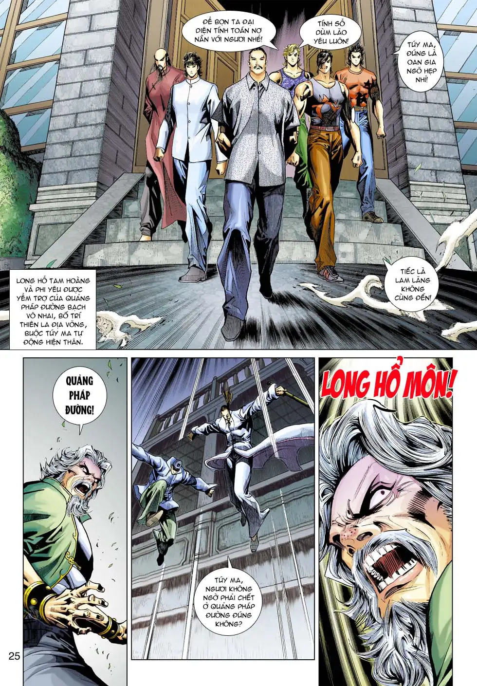 Truyện Tranh Tân Tác Long Hổ Môn trang 4
