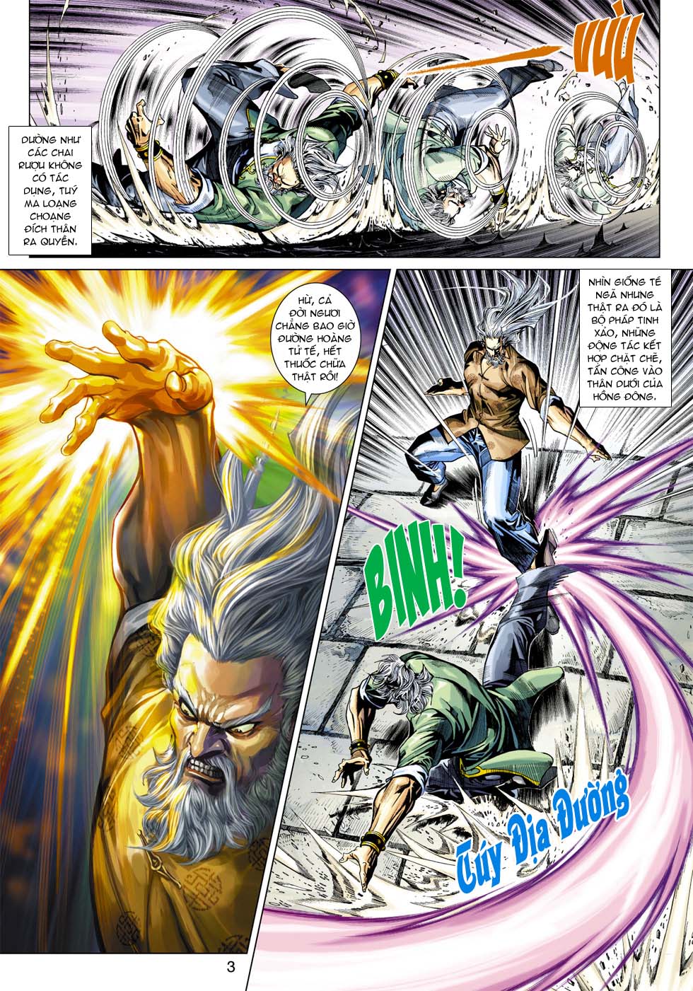 Truyện Tranh Tân Tác Long Hổ Môn trang 4