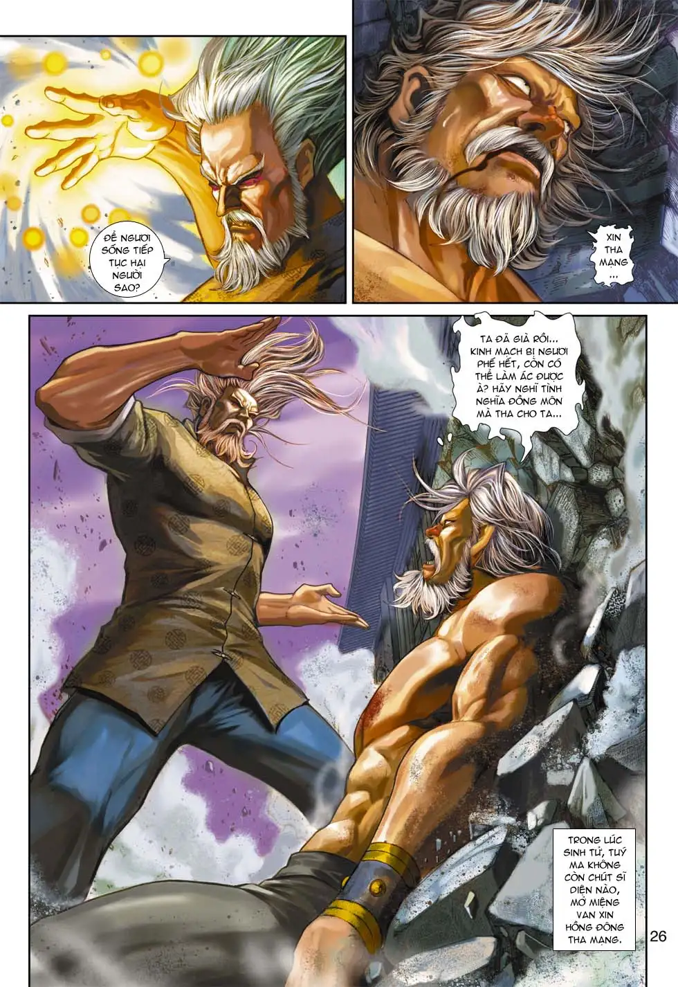 Truyện Tranh Tân Tác Long Hổ Môn trang 4