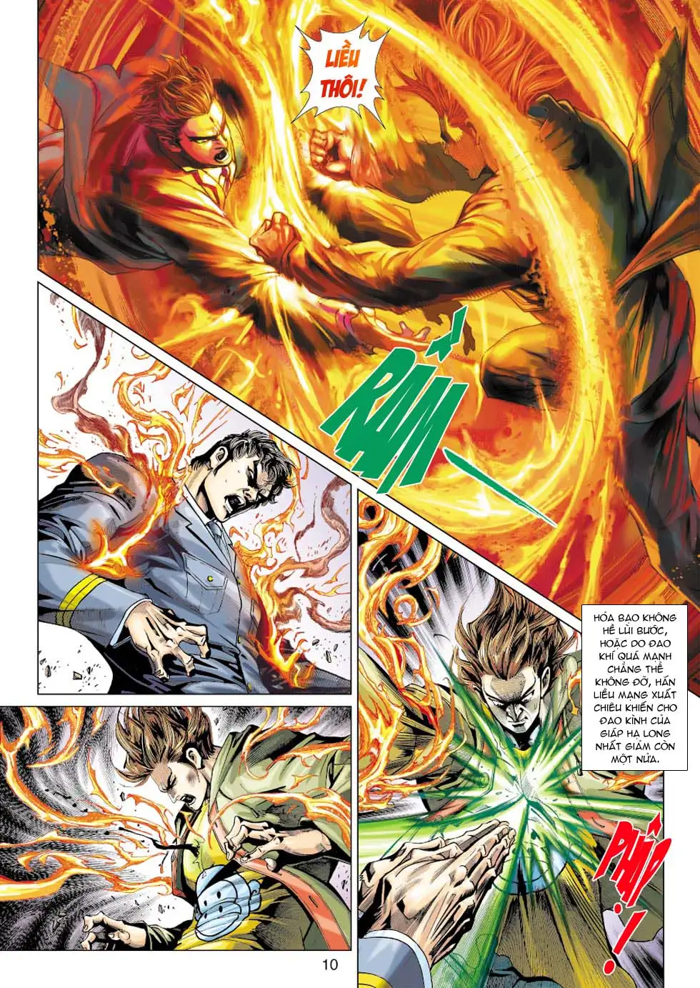 Truyện Tranh Tân Tác Long Hổ Môn trang 4