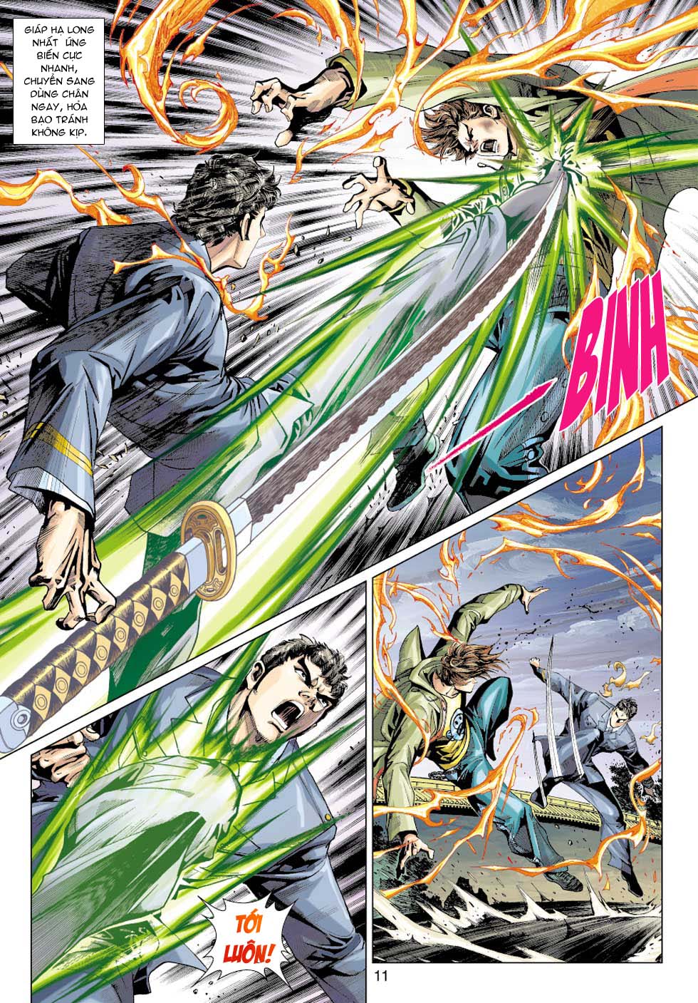 Truyện Tranh Tân Tác Long Hổ Môn trang 4