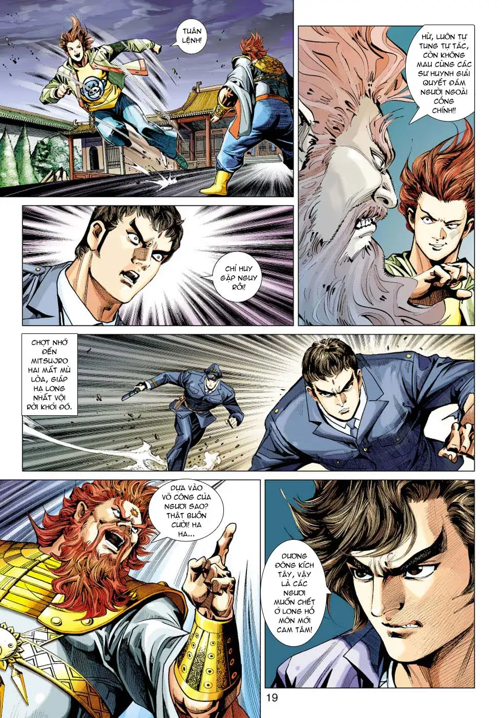 Truyện Tranh Tân Tác Long Hổ Môn trang 4