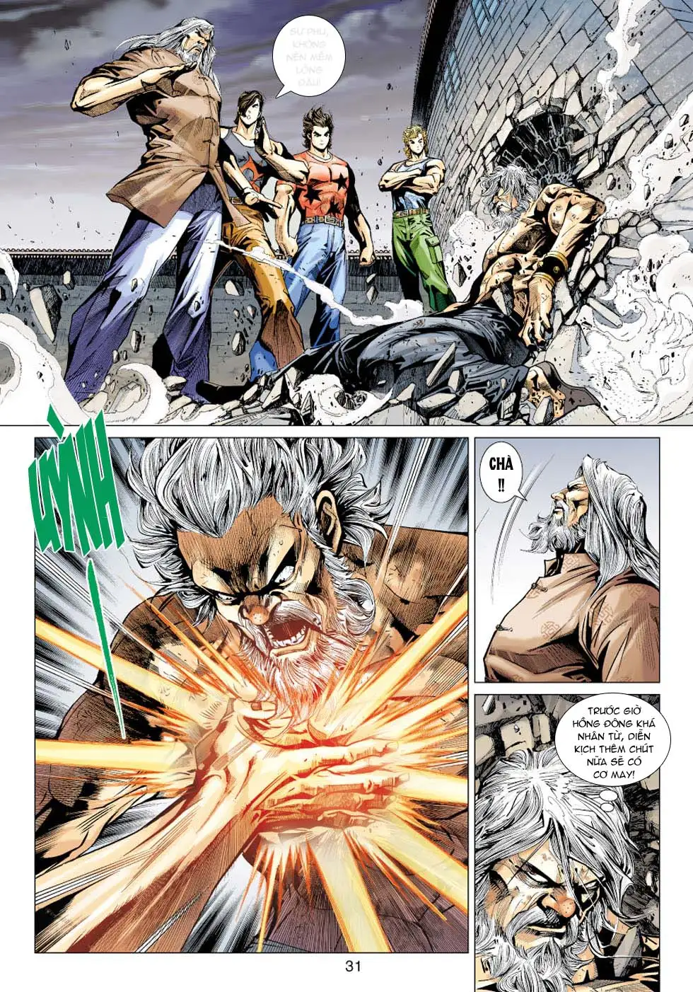 Truyện Tranh Tân Tác Long Hổ Môn trang 4