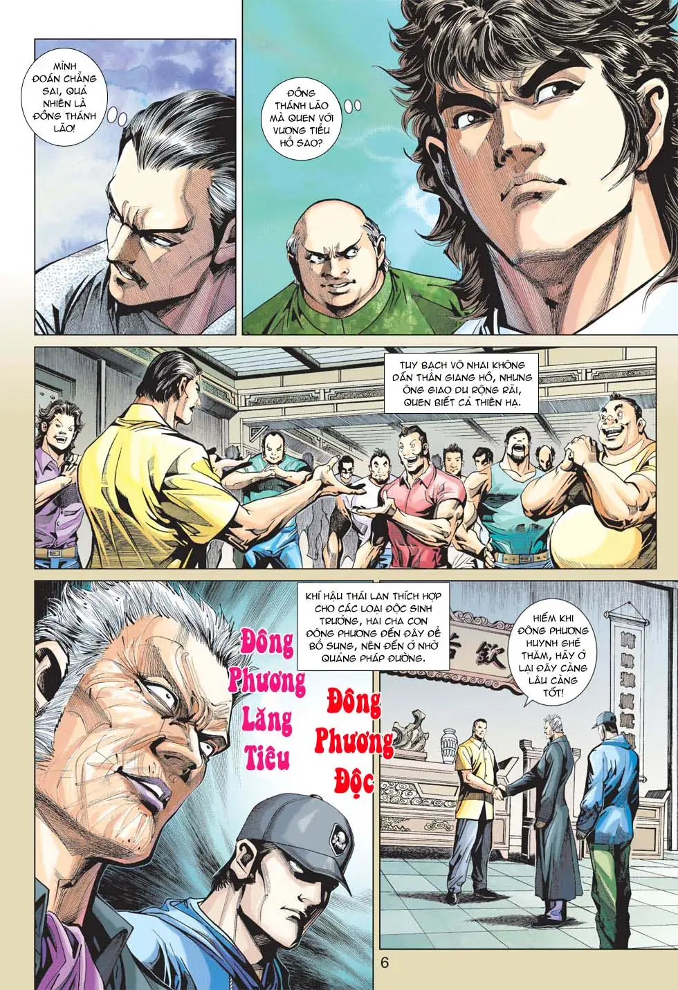 Truyện Tranh Tân Tác Long Hổ Môn trang 4