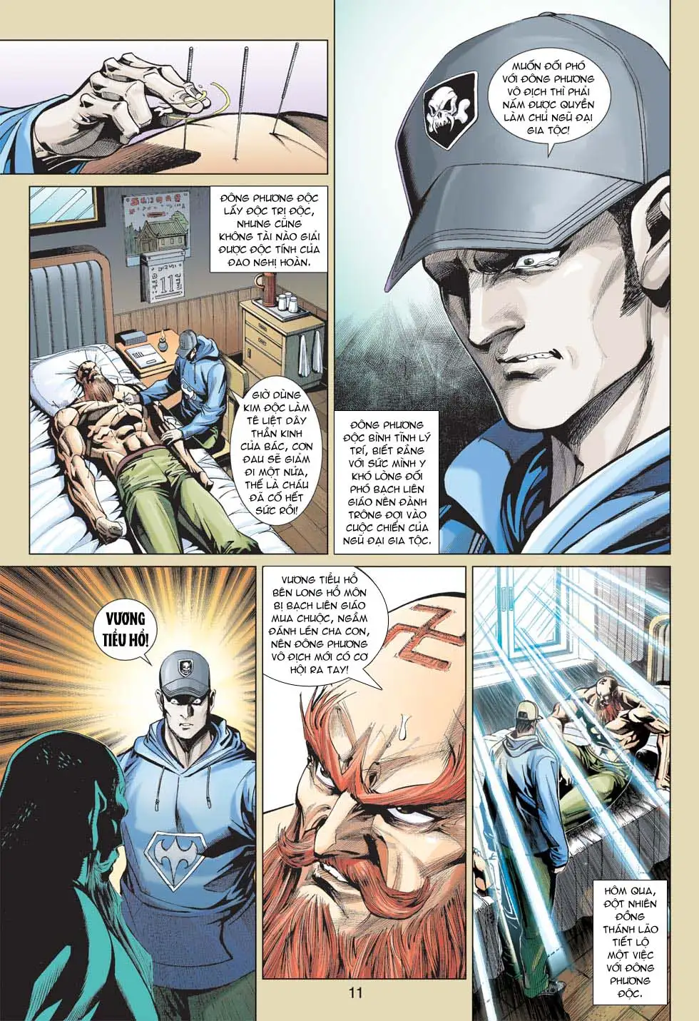 Truyện Tranh Tân Tác Long Hổ Môn trang 4