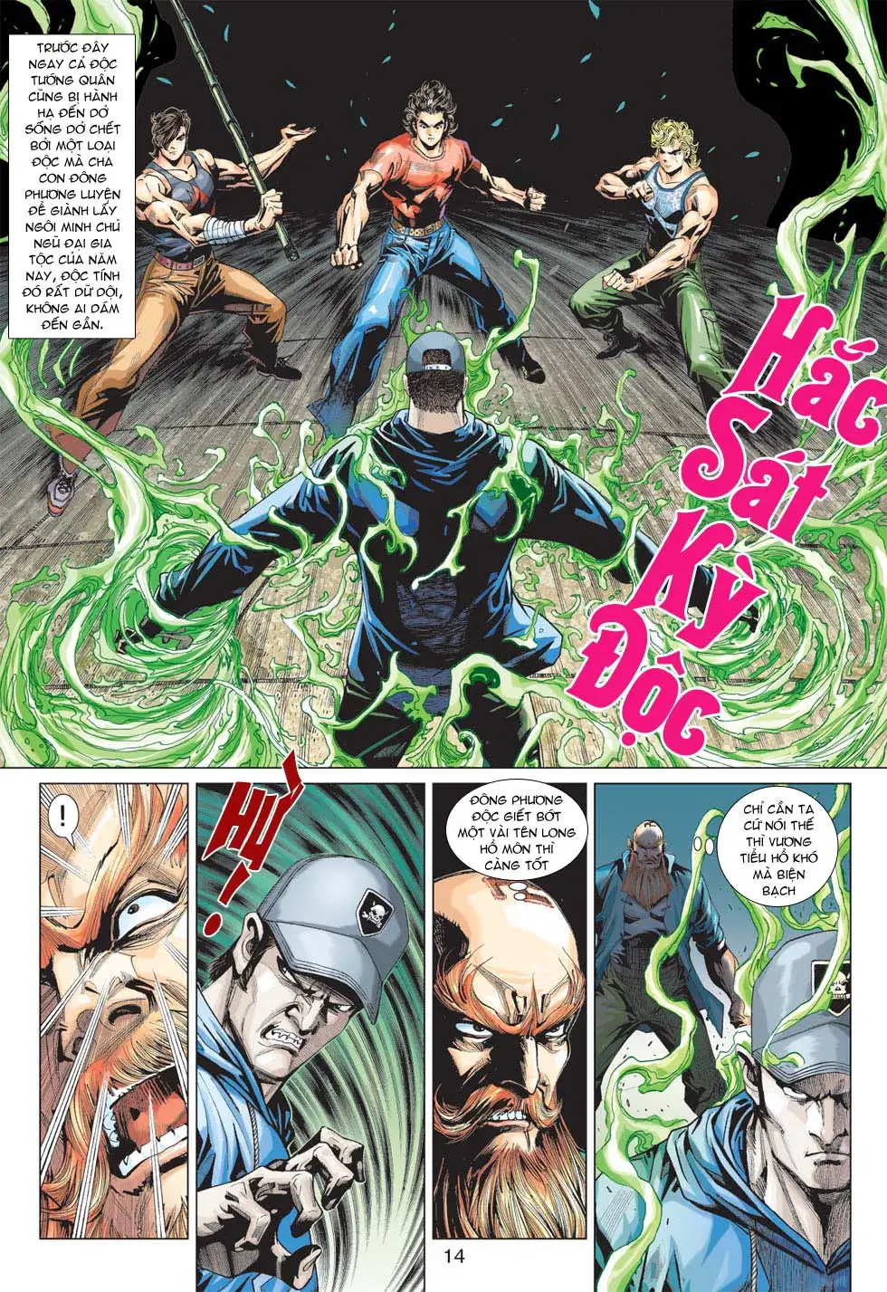 Truyện Tranh Tân Tác Long Hổ Môn trang 4