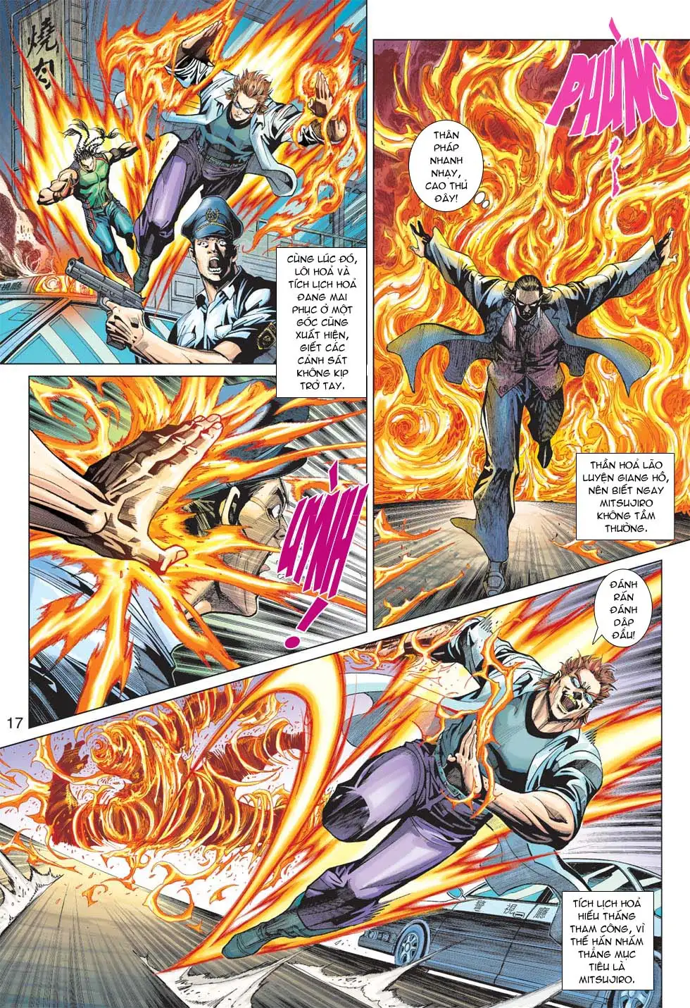 Truyện Tranh Tân Tác Long Hổ Môn trang 4