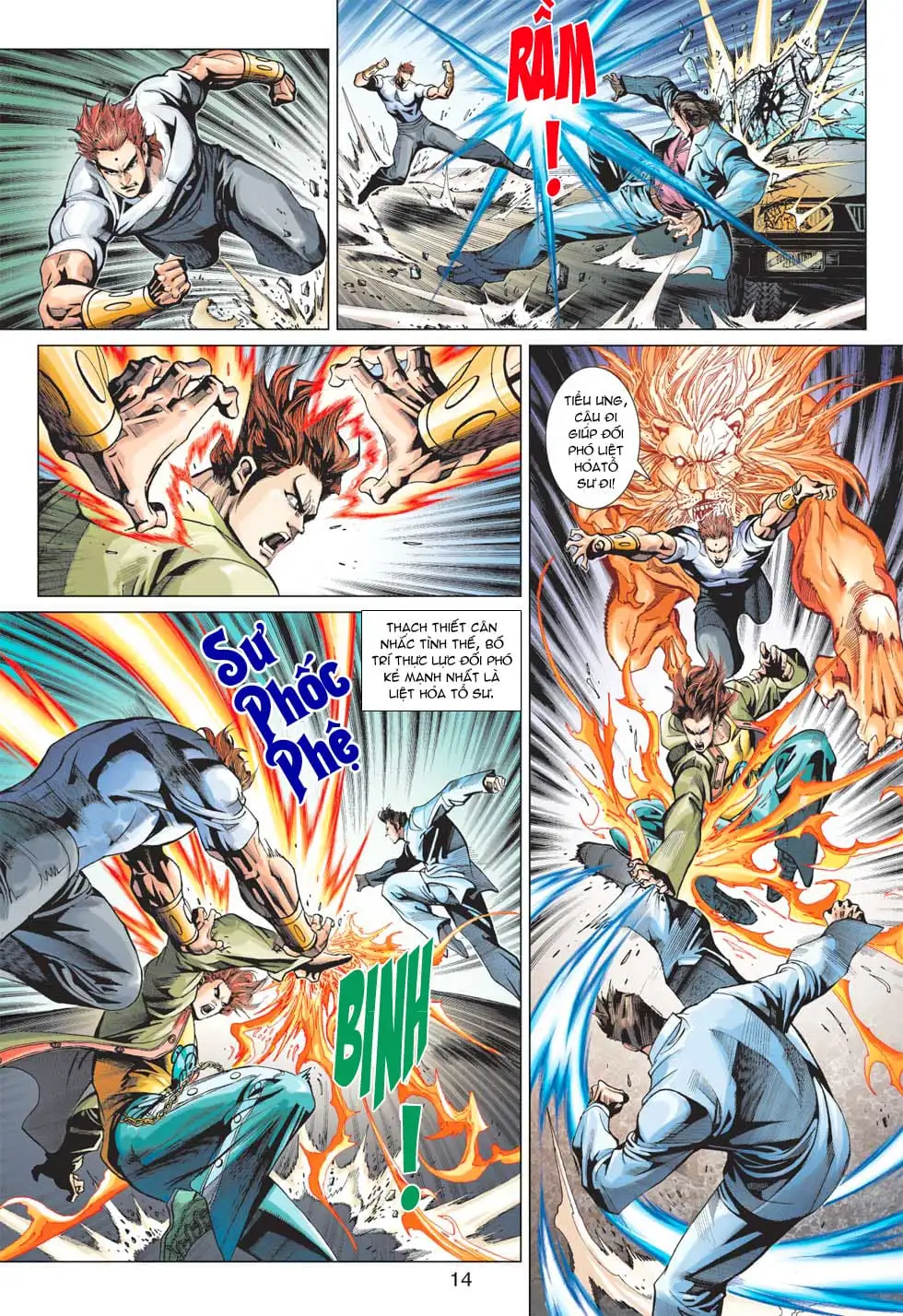 Truyện Tranh Tân Tác Long Hổ Môn trang 4