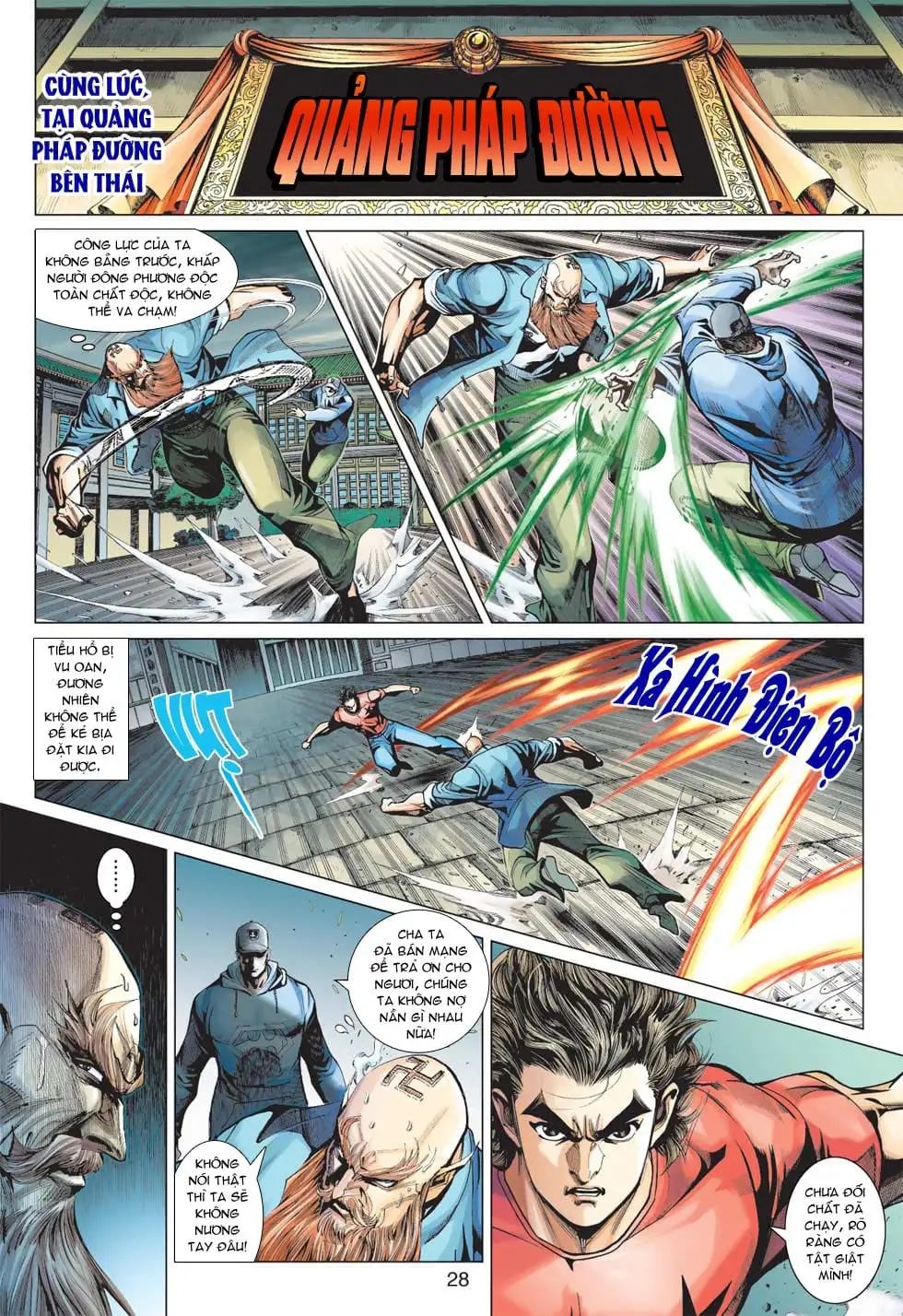 Truyện Tranh Tân Tác Long Hổ Môn trang 4