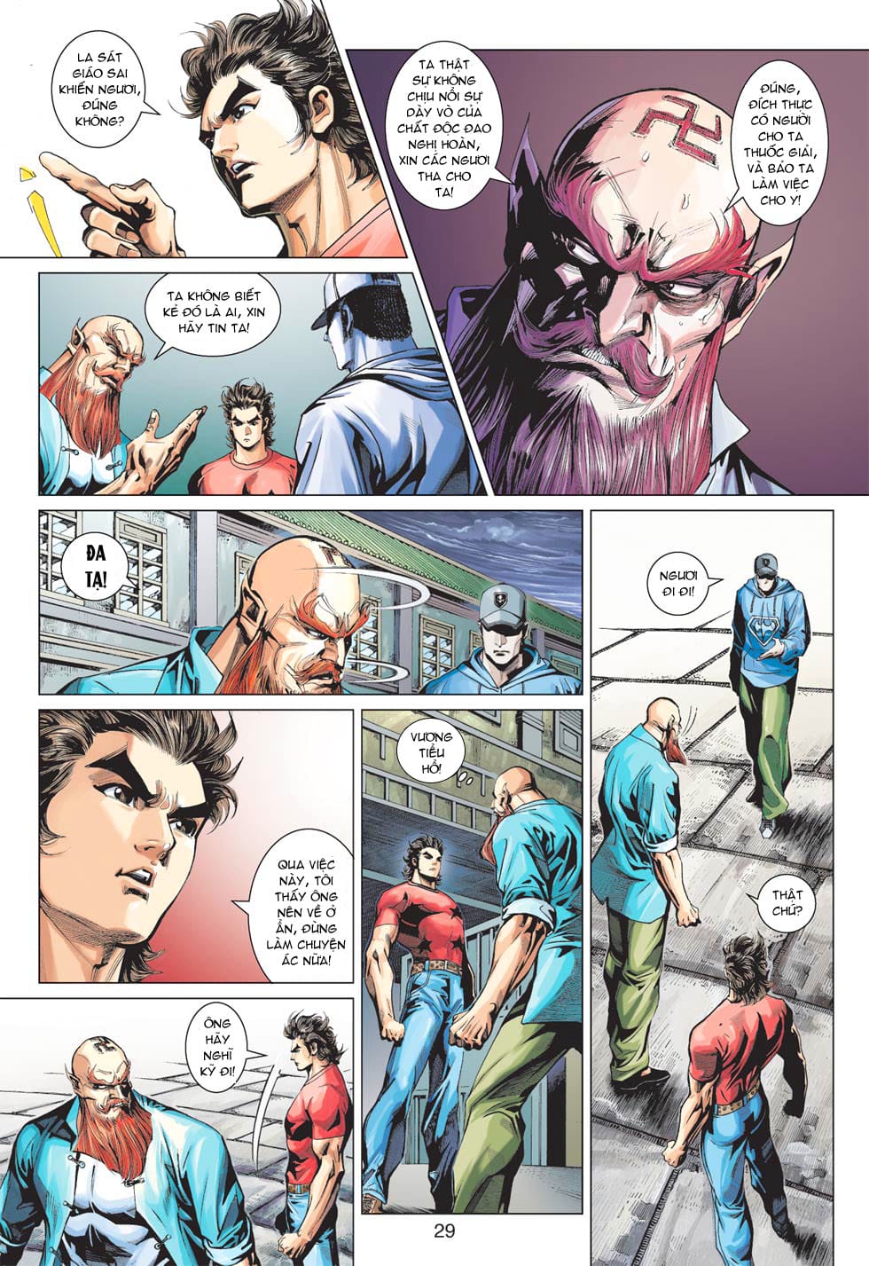 Truyện Tranh Tân Tác Long Hổ Môn trang 4