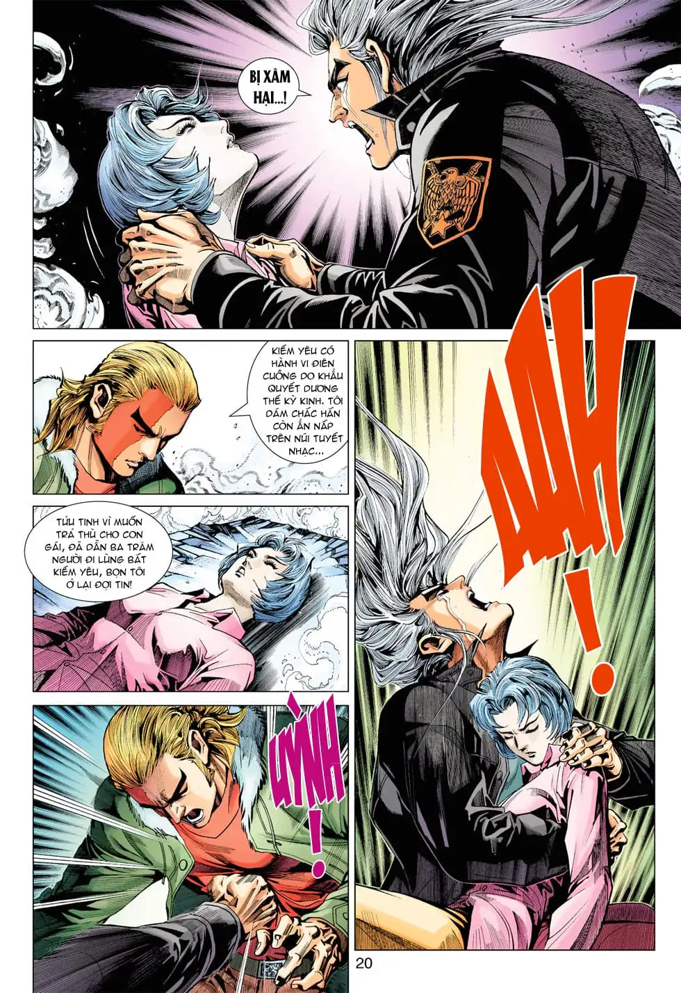 Truyện Tranh Tân Tác Long Hổ Môn trang 4