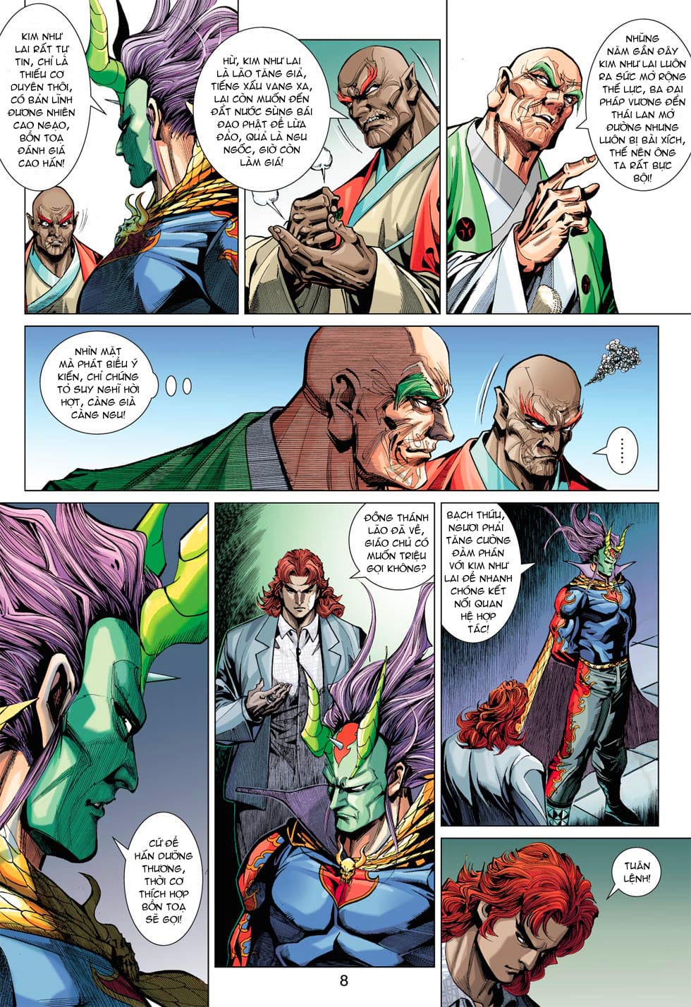 Truyện Tranh Tân Tác Long Hổ Môn trang 4