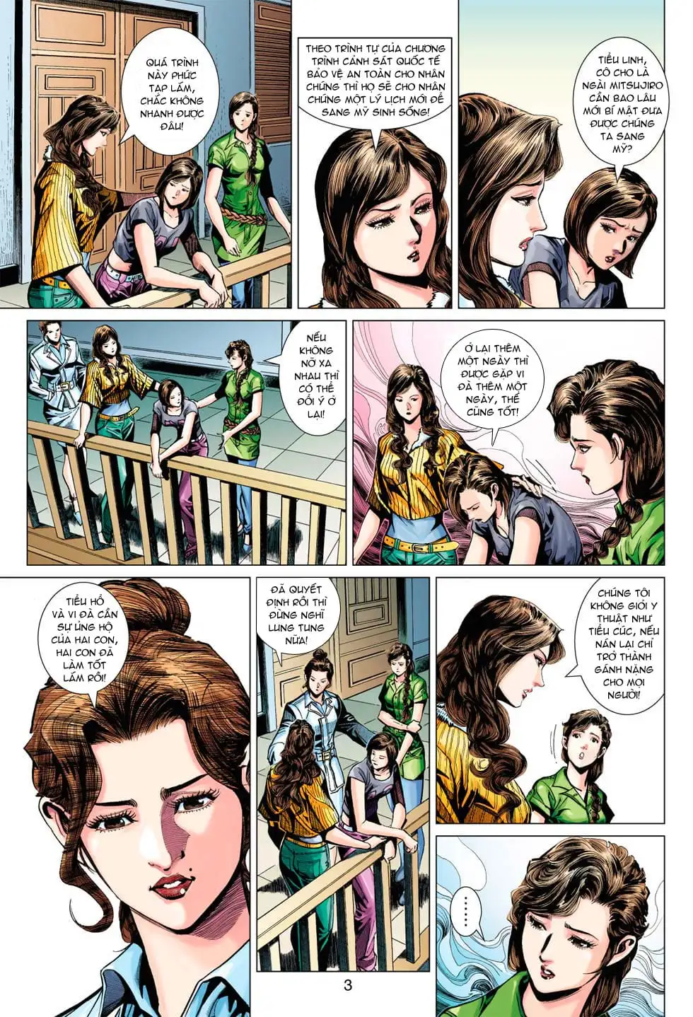 Truyện Tranh Tân Tác Long Hổ Môn trang 4