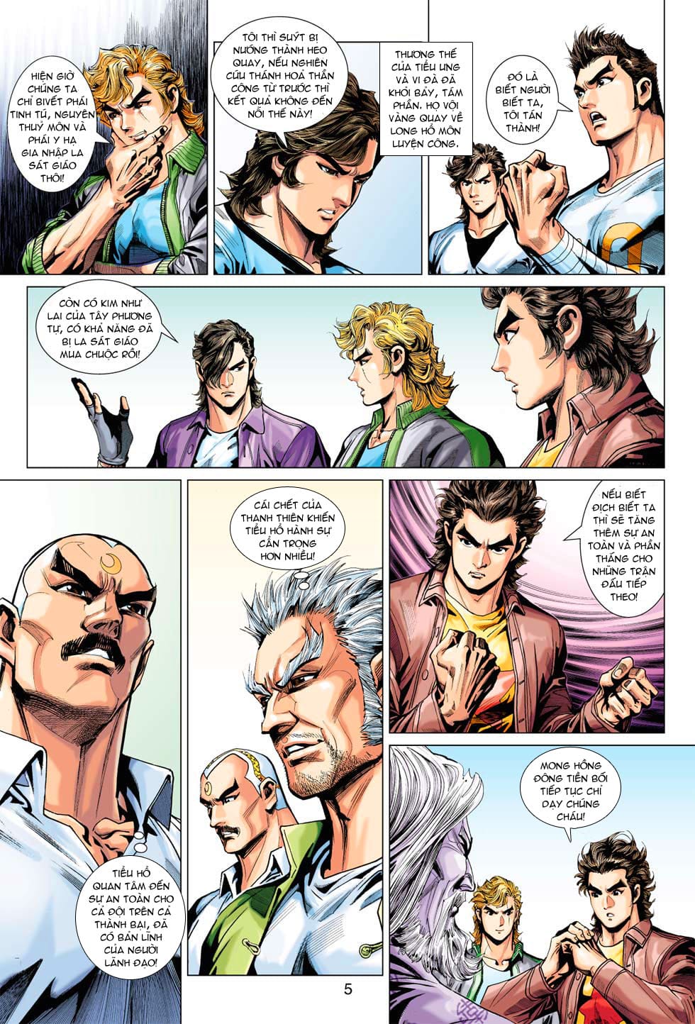 Truyện Tranh Tân Tác Long Hổ Môn trang 4