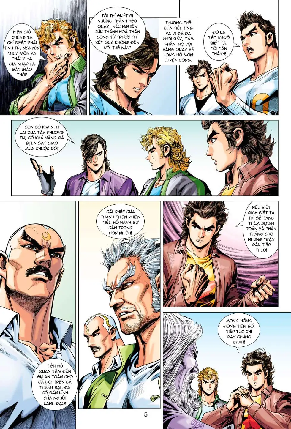 Truyện Tranh Tân Tác Long Hổ Môn trang 4