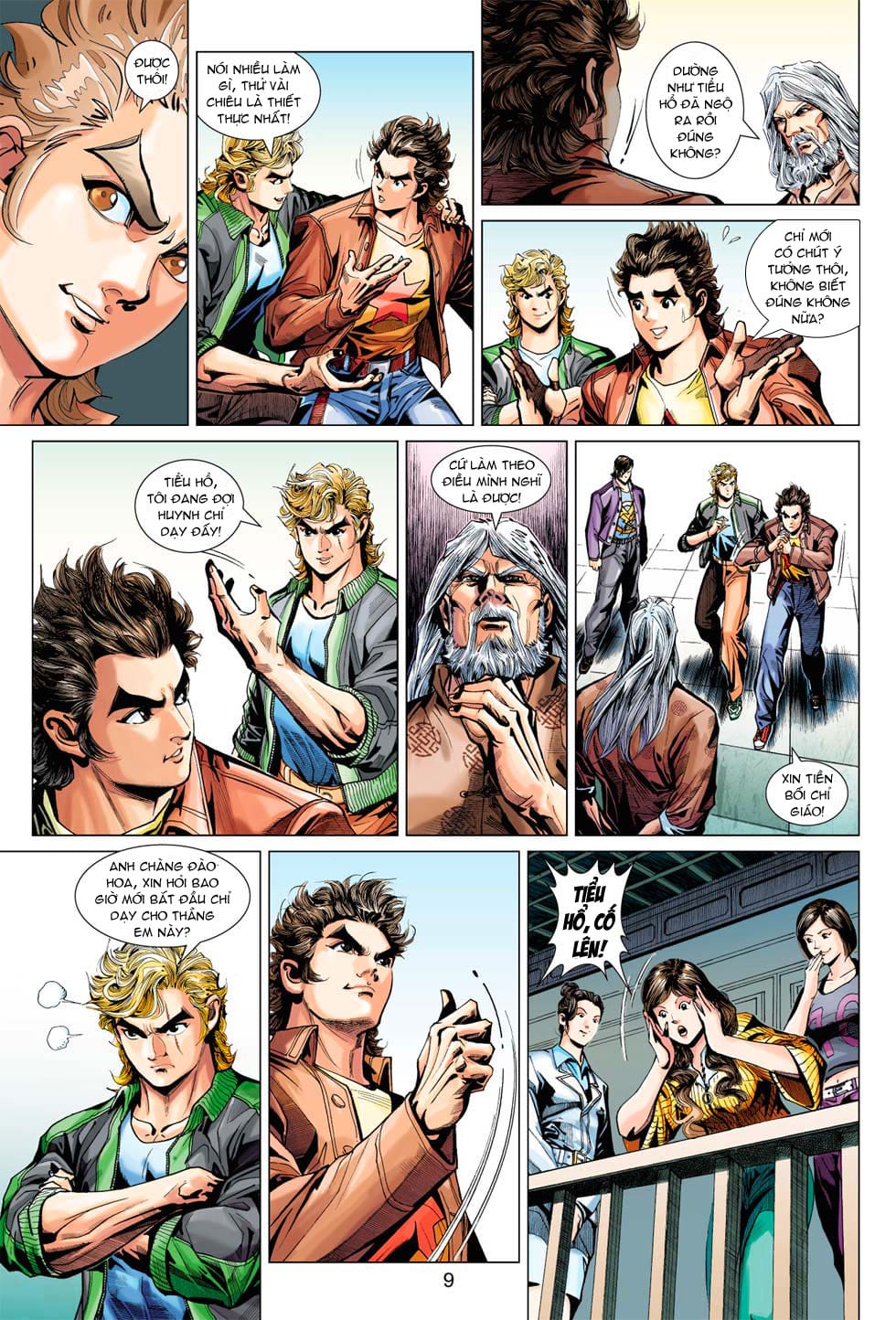 Truyện Tranh Tân Tác Long Hổ Môn trang 4