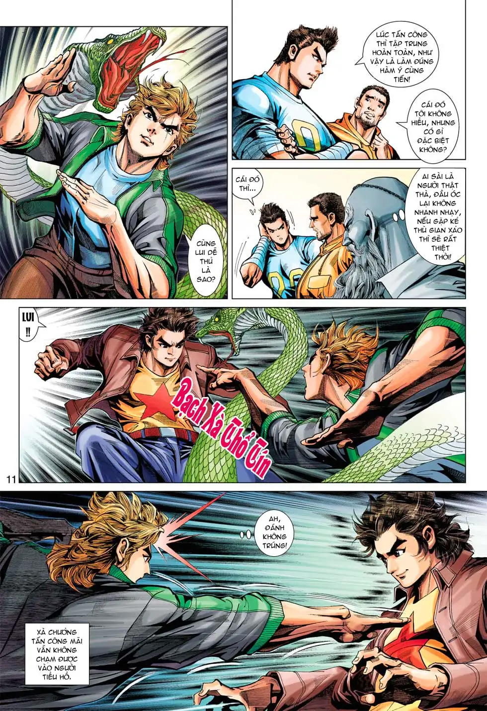 Truyện Tranh Tân Tác Long Hổ Môn trang 4