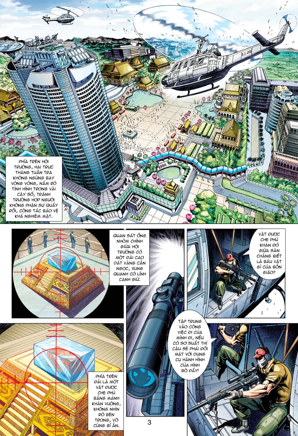 Truyện Tranh Tân Tác Long Hổ Môn trang 4