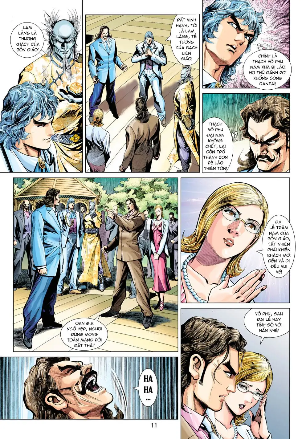 Truyện Tranh Tân Tác Long Hổ Môn trang 4