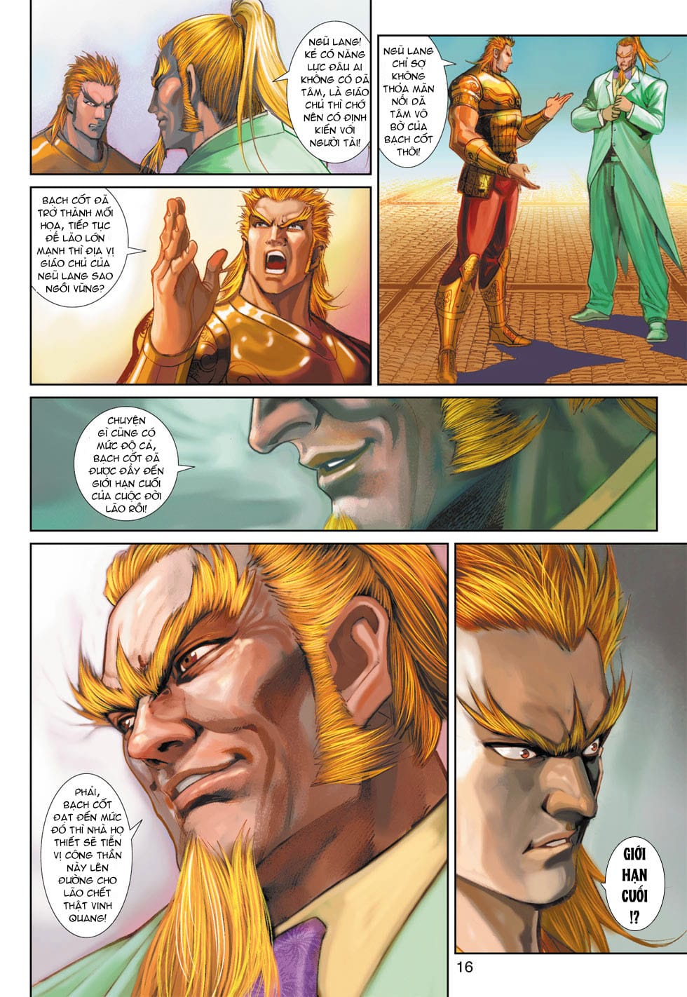 Truyện Tranh Tân Tác Long Hổ Môn trang 4