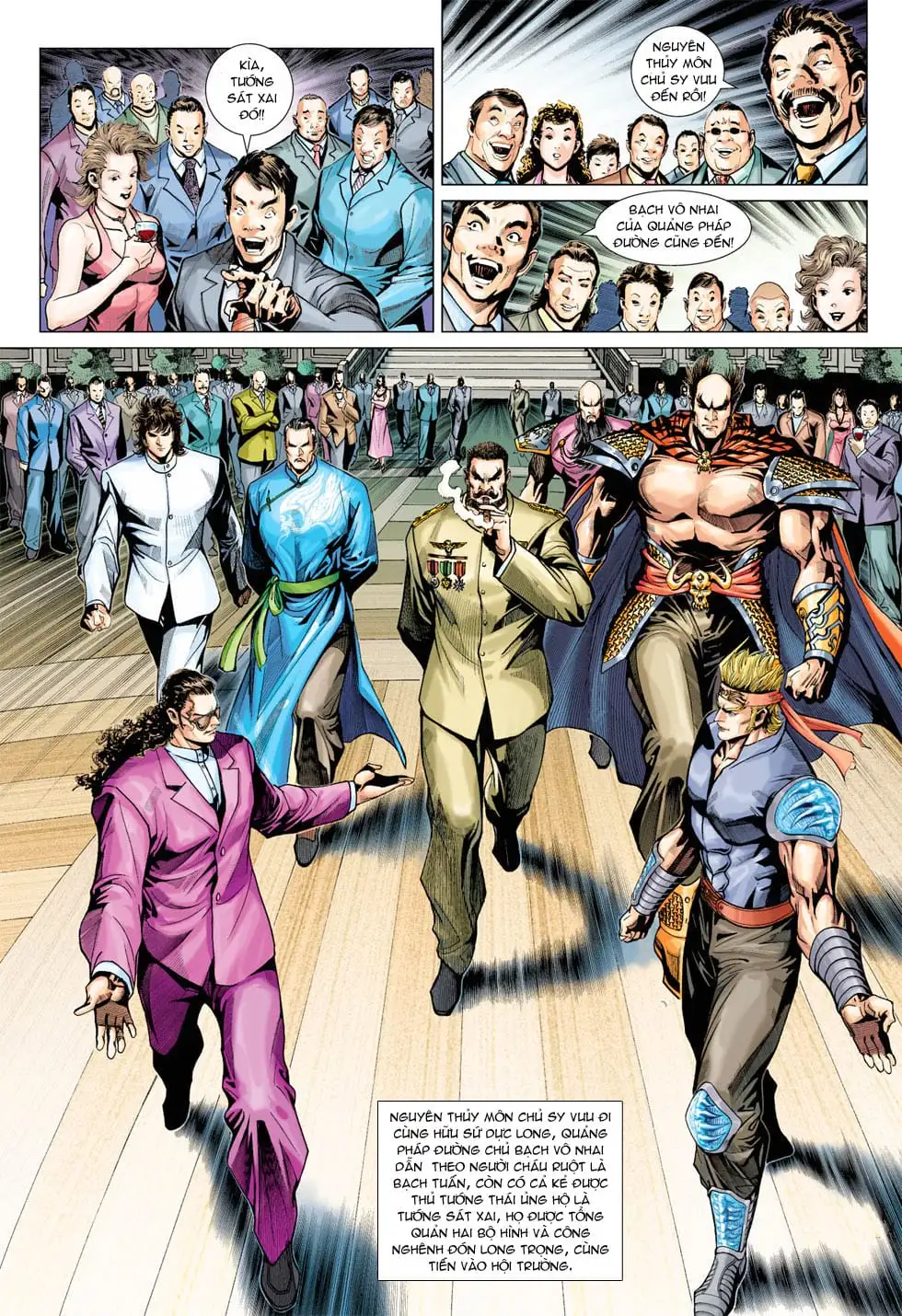 Truyện Tranh Tân Tác Long Hổ Môn trang 4