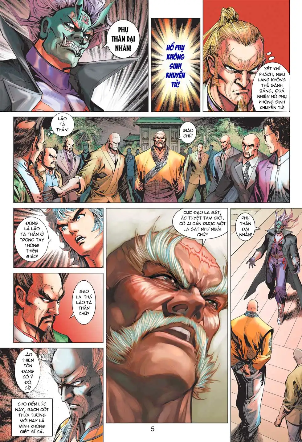 Truyện Tranh Tân Tác Long Hổ Môn trang 4