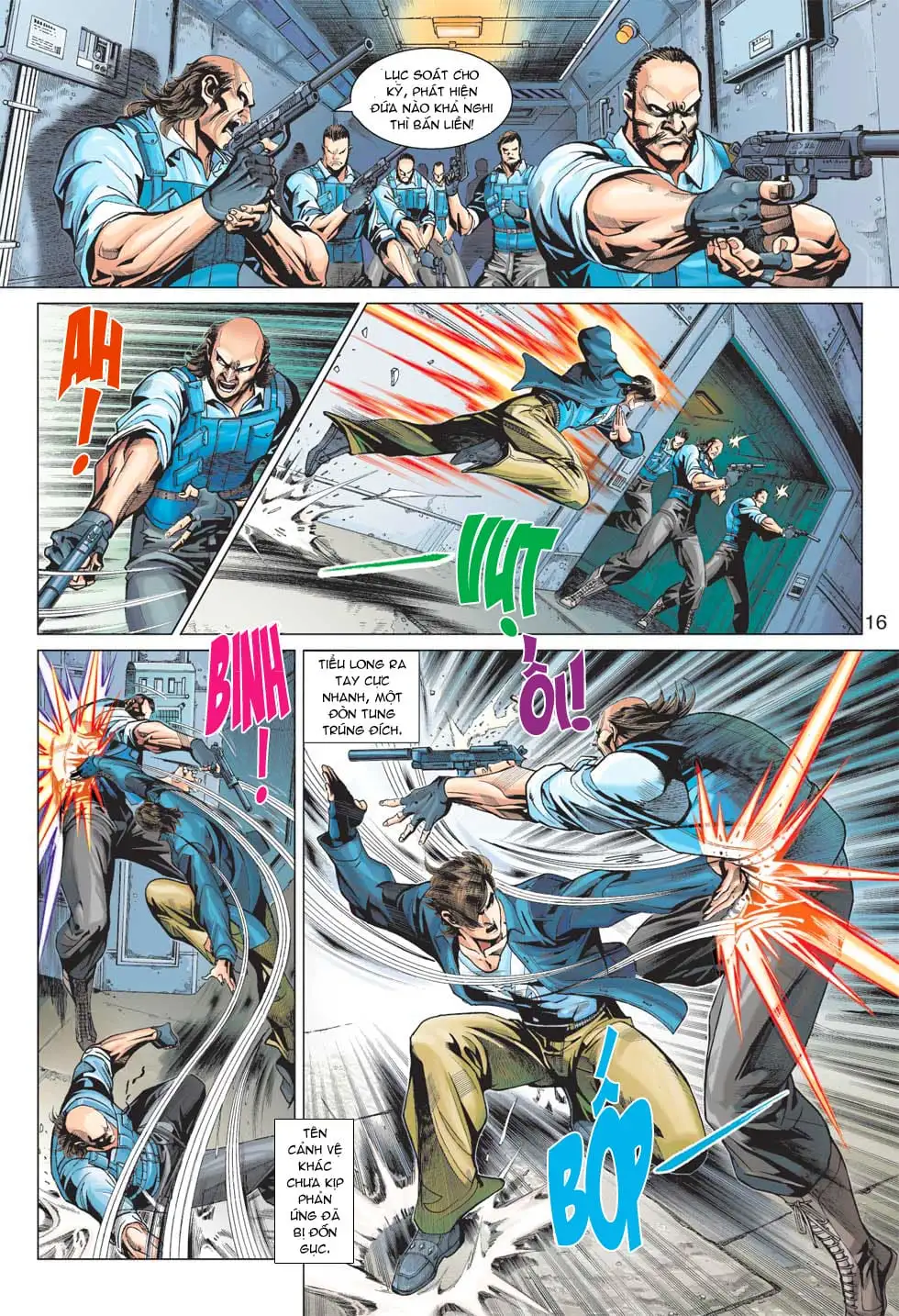 Truyện Tranh Tân Tác Long Hổ Môn trang 4