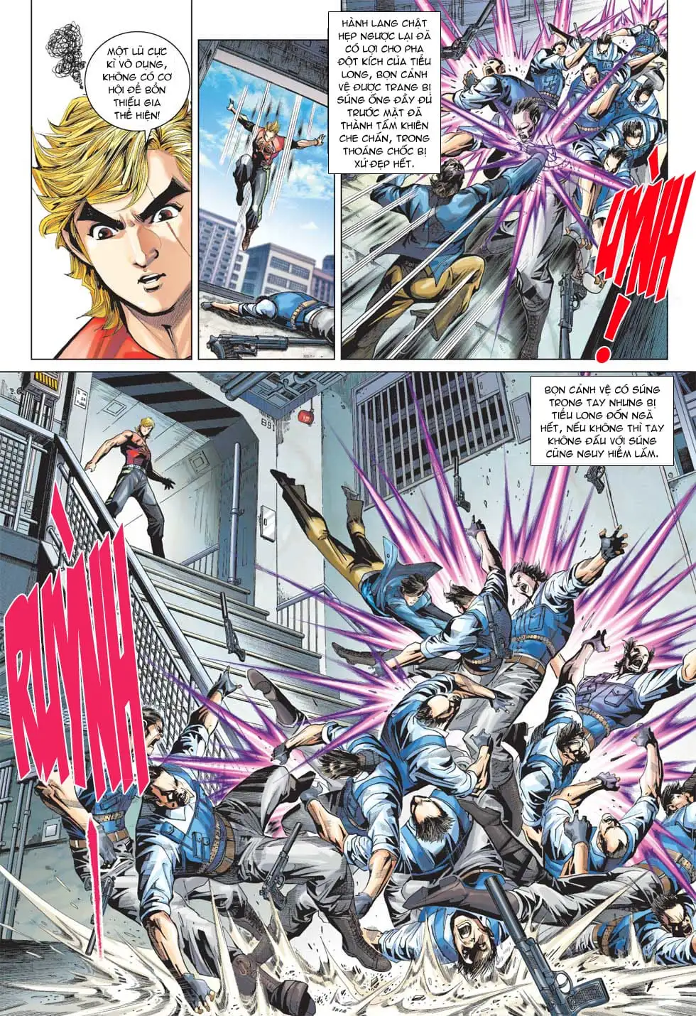 Truyện Tranh Tân Tác Long Hổ Môn trang 4