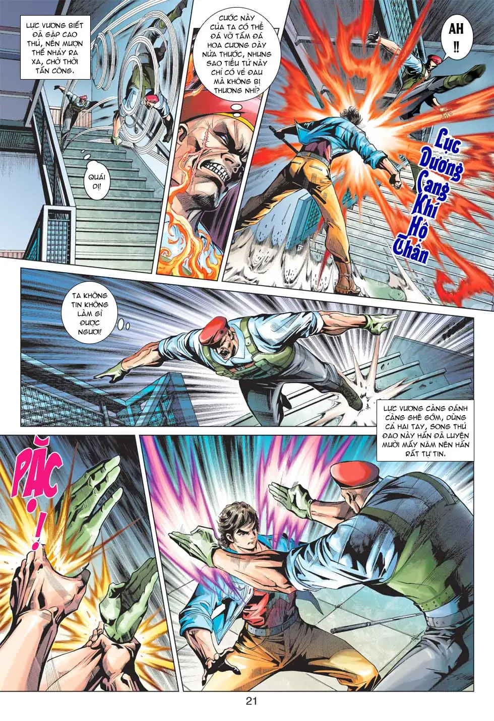 Truyện Tranh Tân Tác Long Hổ Môn trang 4