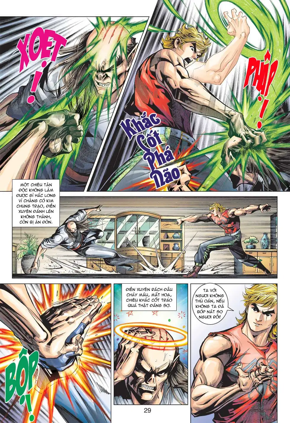 Truyện Tranh Tân Tác Long Hổ Môn trang 4