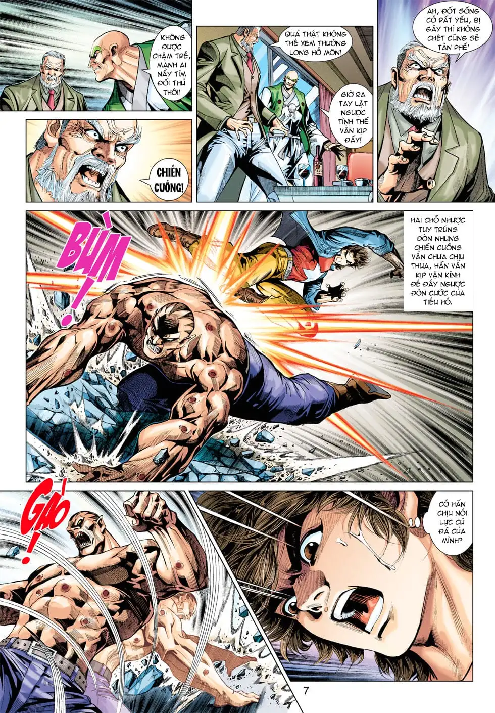 Truyện Tranh Tân Tác Long Hổ Môn trang 4