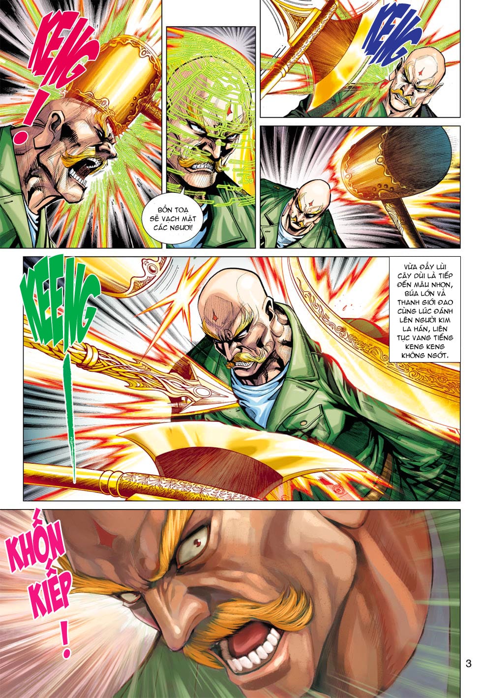 Truyện Tranh Tân Tác Long Hổ Môn trang 4