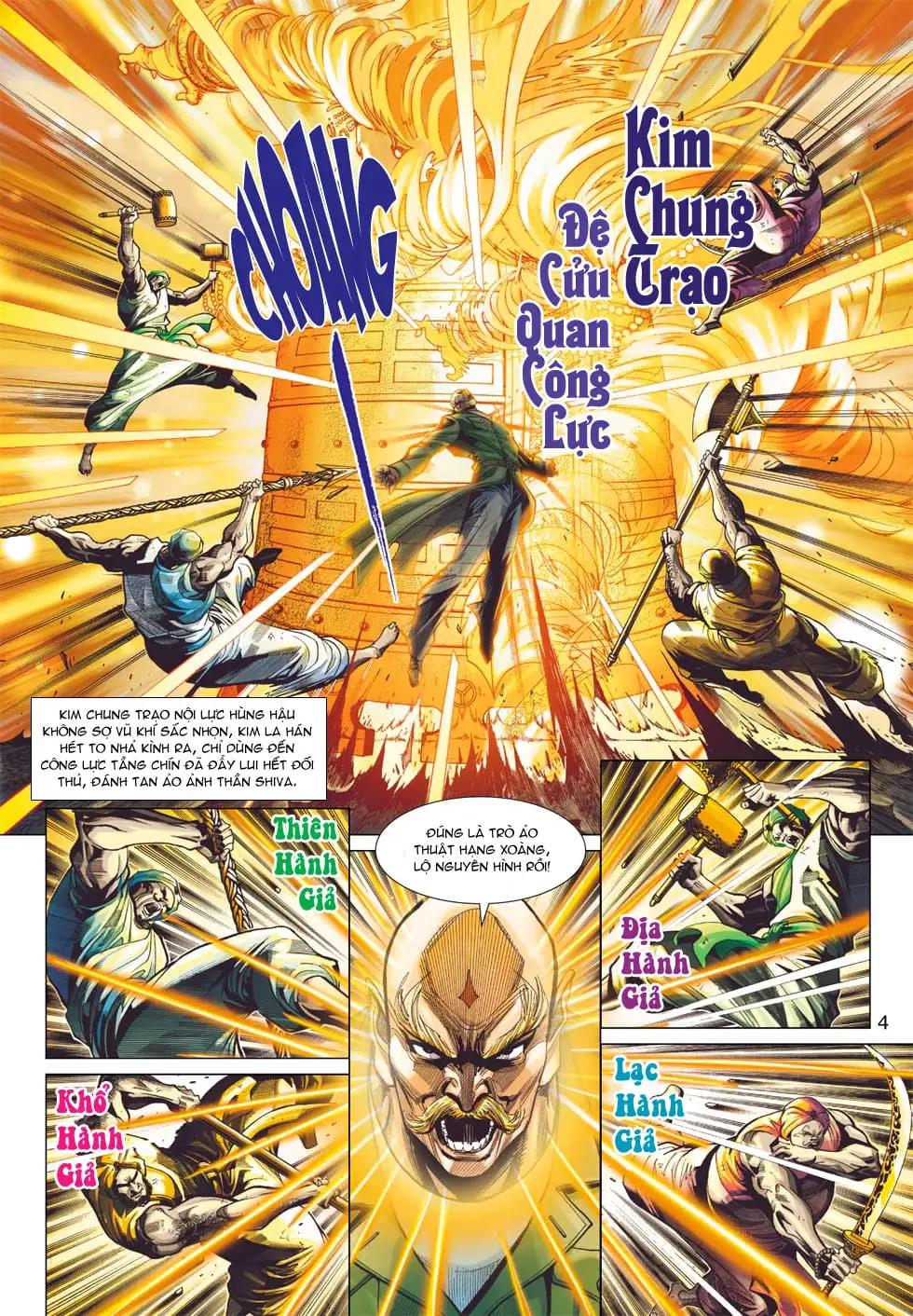 Truyện Tranh Tân Tác Long Hổ Môn trang 4