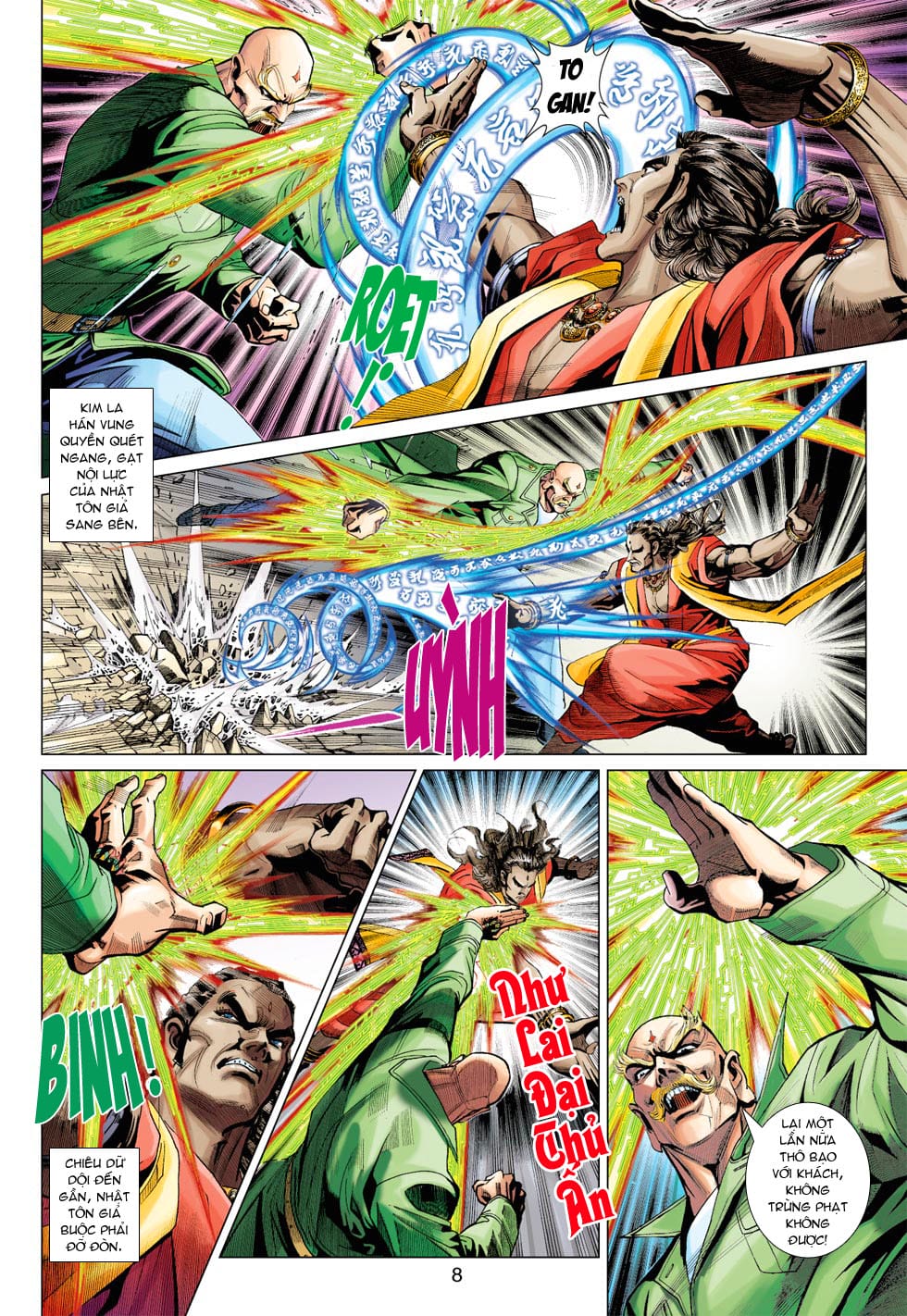 Truyện Tranh Tân Tác Long Hổ Môn trang 4