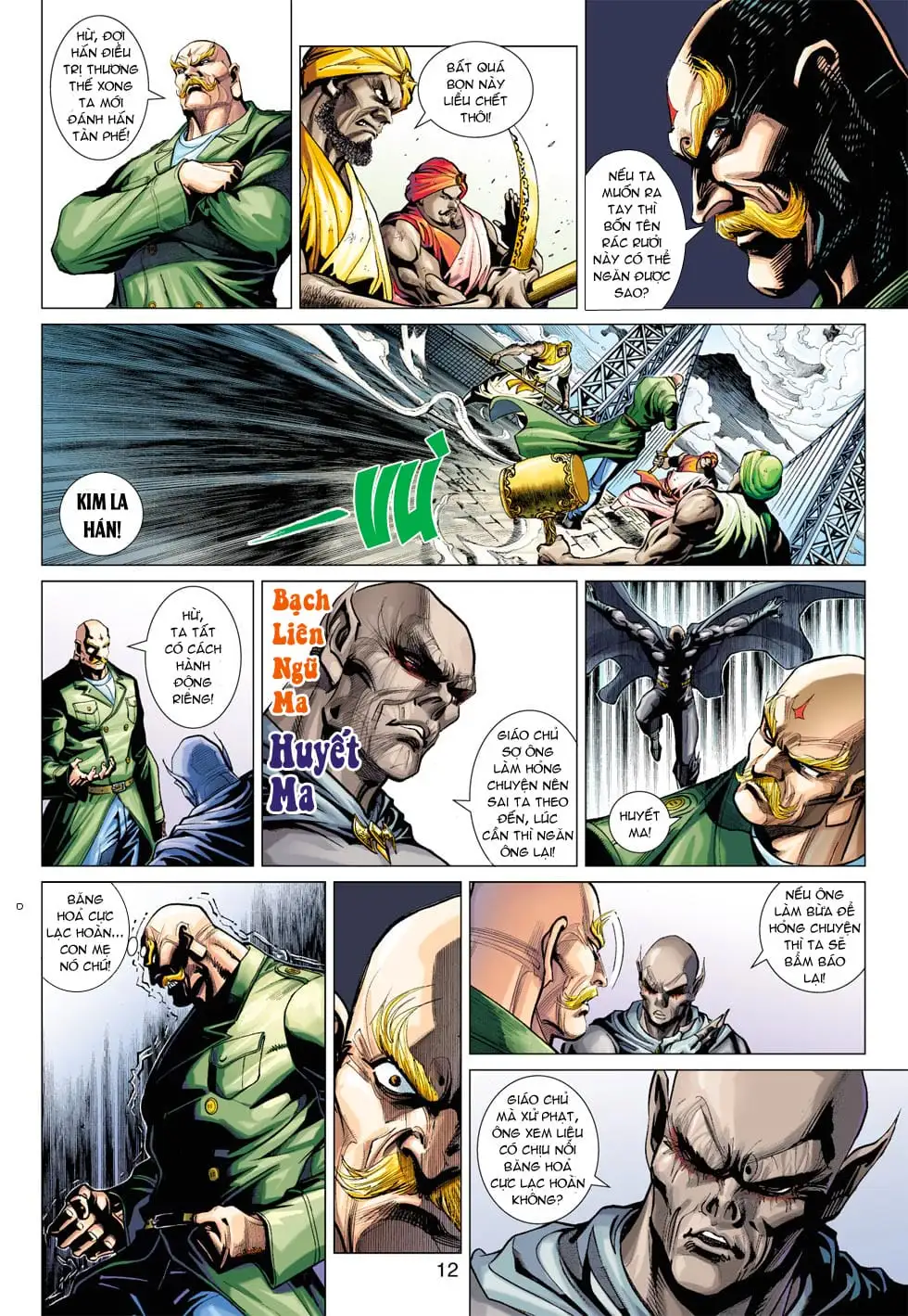 Truyện Tranh Tân Tác Long Hổ Môn trang 4
