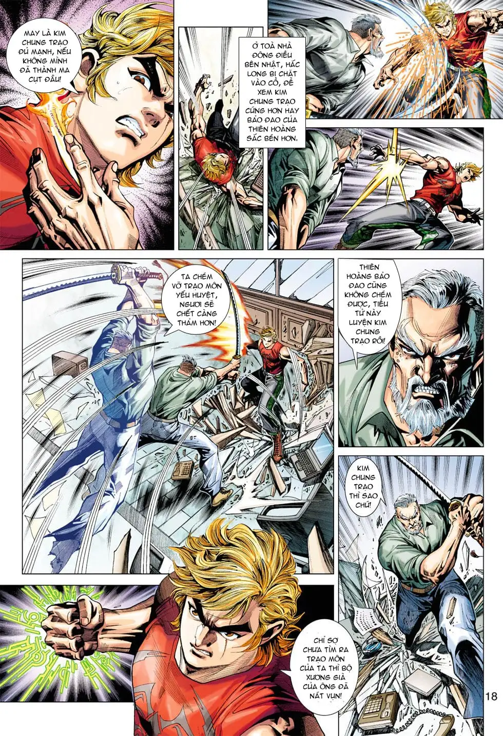 Truyện Tranh Tân Tác Long Hổ Môn trang 4