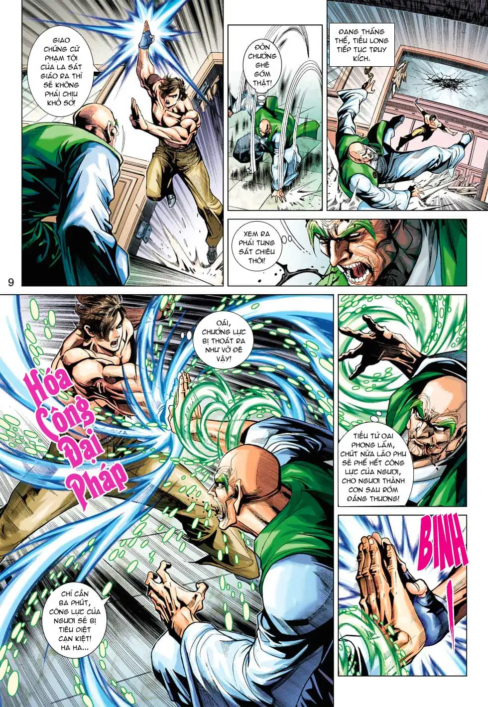 Truyện Tranh Tân Tác Long Hổ Môn trang 4