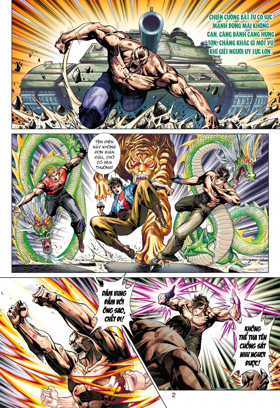 Truyện Tranh Tân Tác Long Hổ Môn trang 4