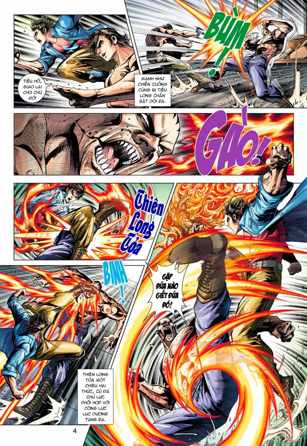 Truyện Tranh Tân Tác Long Hổ Môn trang 4