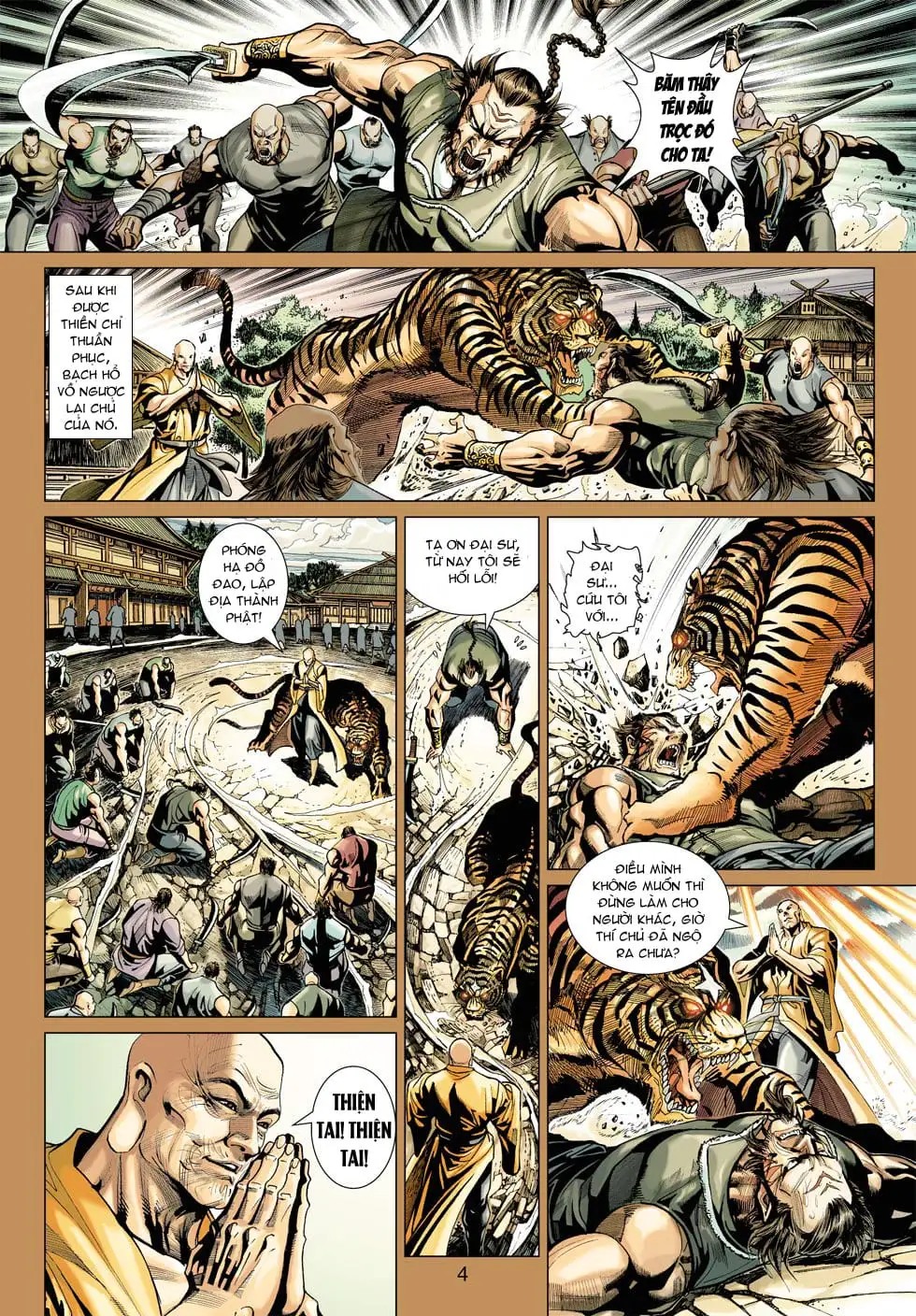 Truyện Tranh Tân Tác Long Hổ Môn trang 4