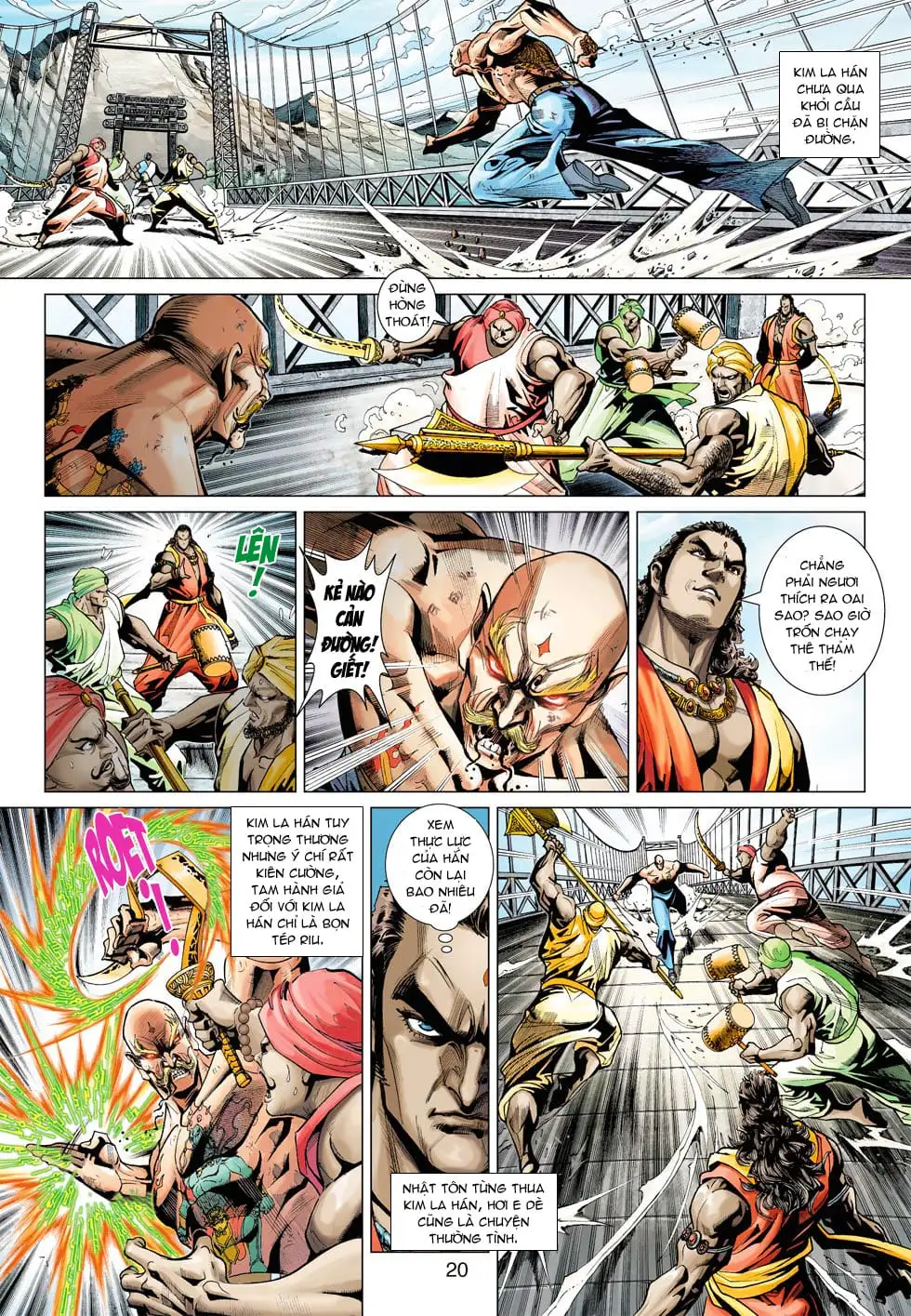 Truyện Tranh Tân Tác Long Hổ Môn trang 4