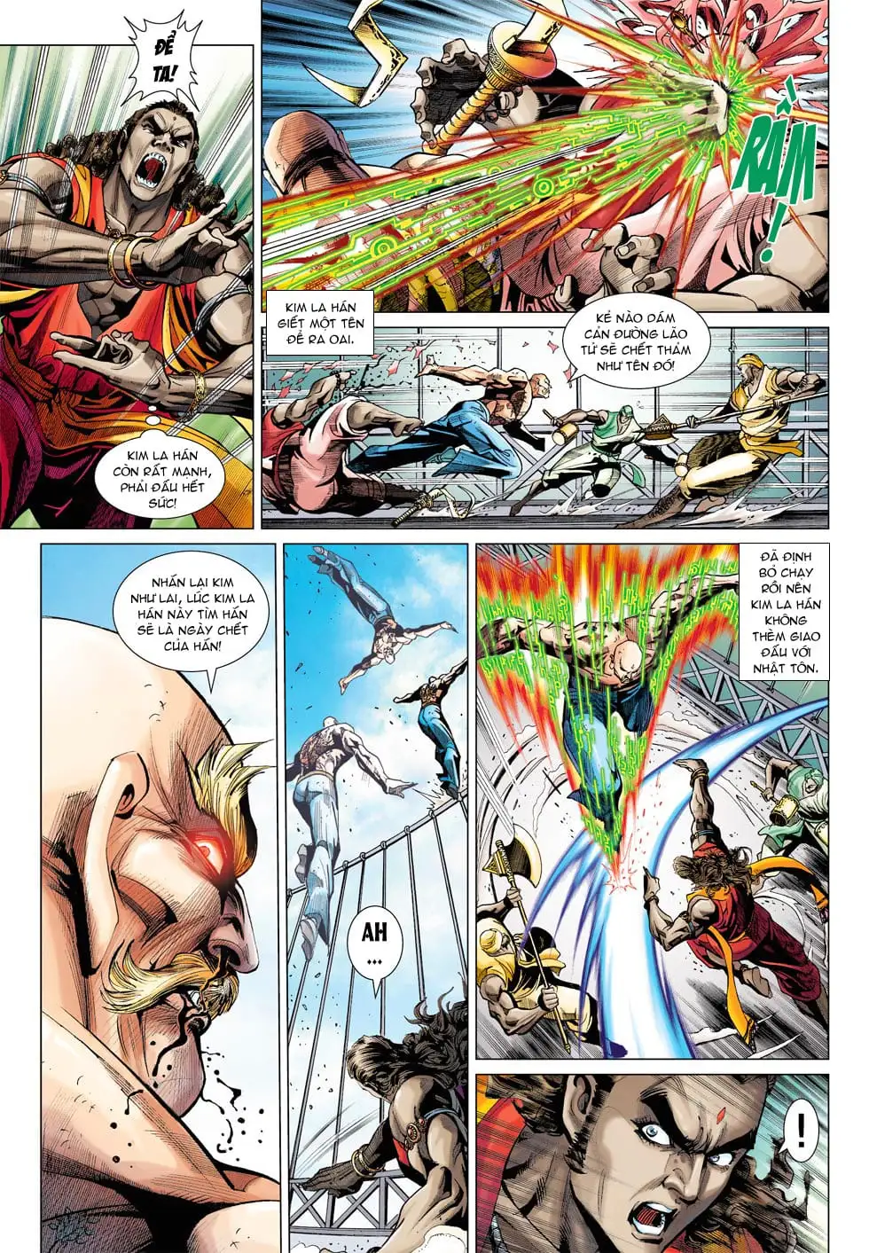 Truyện Tranh Tân Tác Long Hổ Môn trang 4