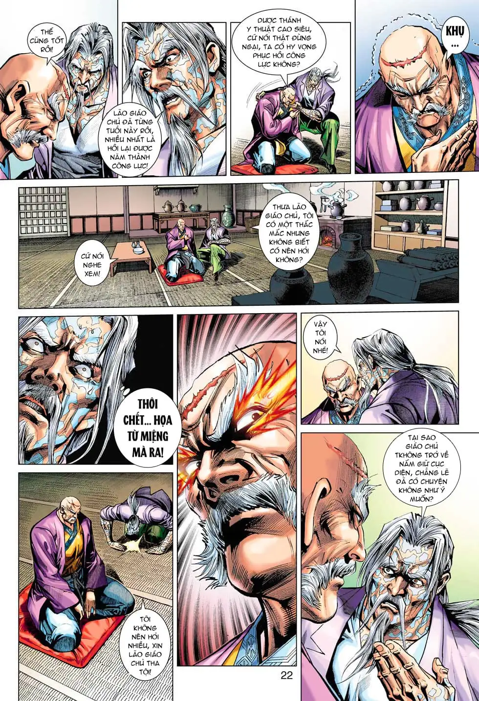 Truyện Tranh Tân Tác Long Hổ Môn trang 4